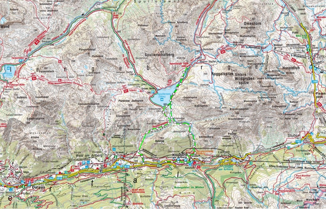 Spullersee - Ravensburgerhütte - alpin-blog.com